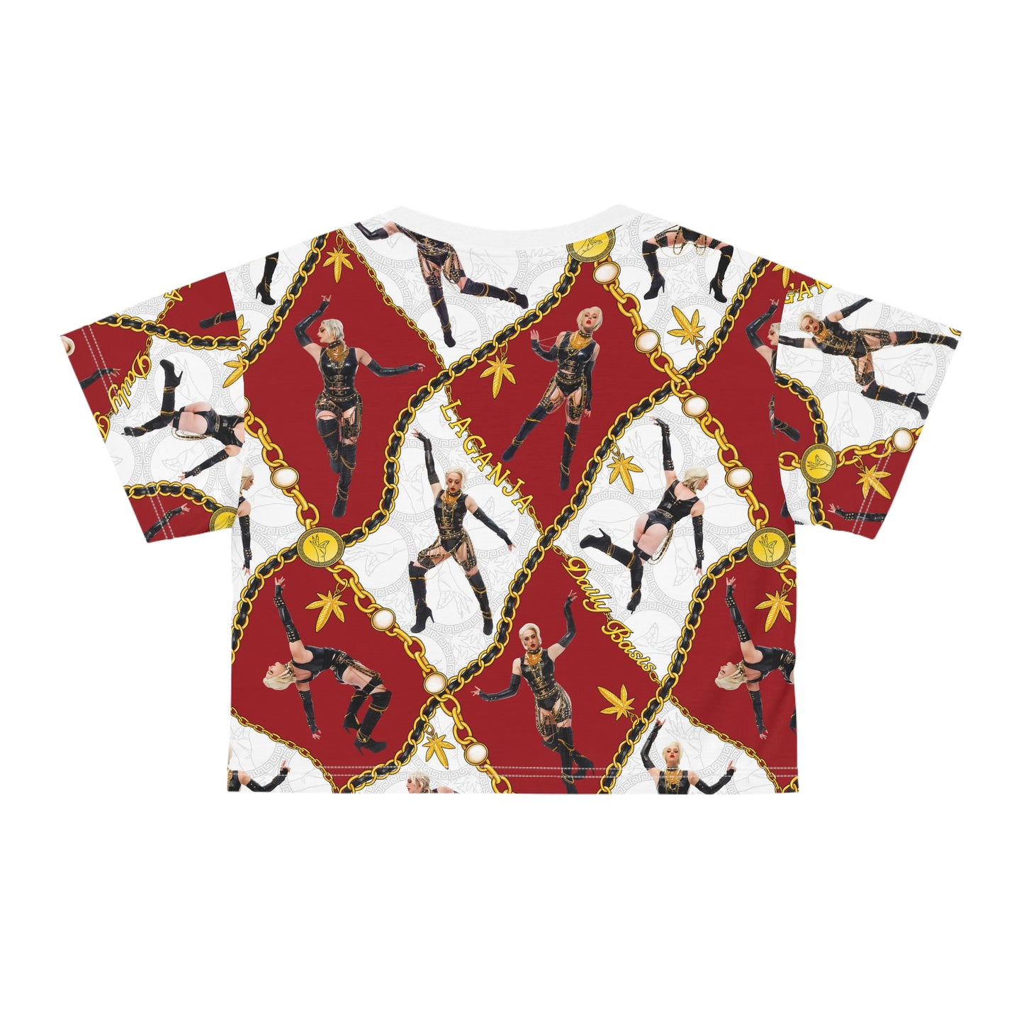 "Daily Basis" Opulence Obsession Cropped Shirt