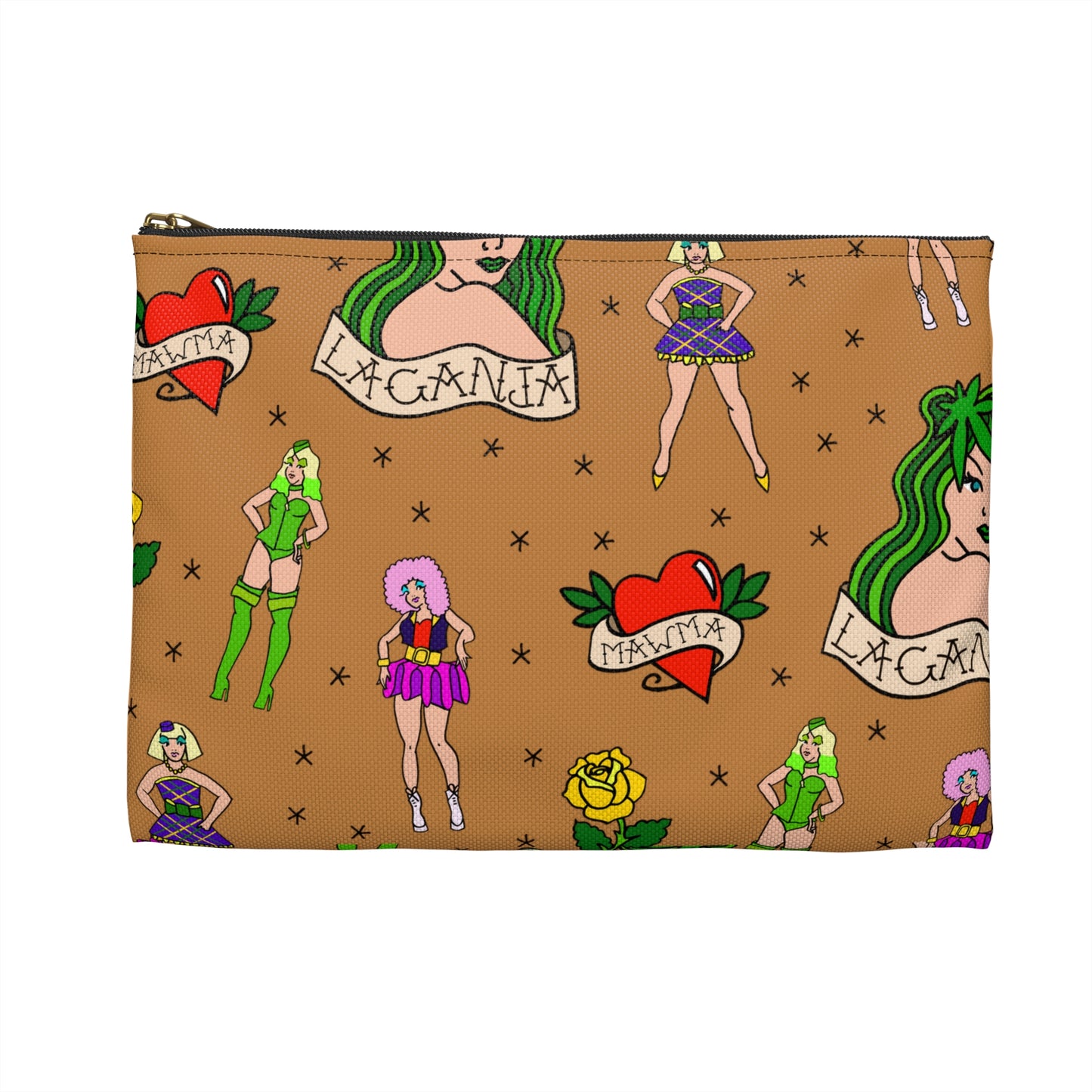 "Inked Glamor" Stash Bag