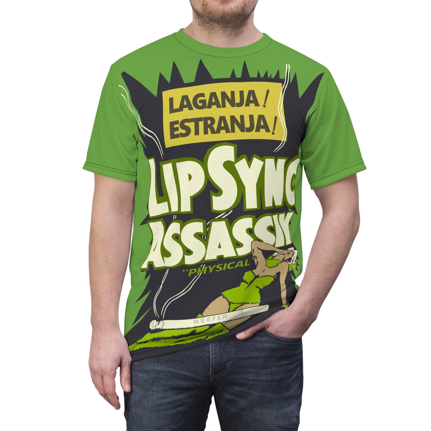 “Let’s Get Physical” All Over Unisex Shirt
