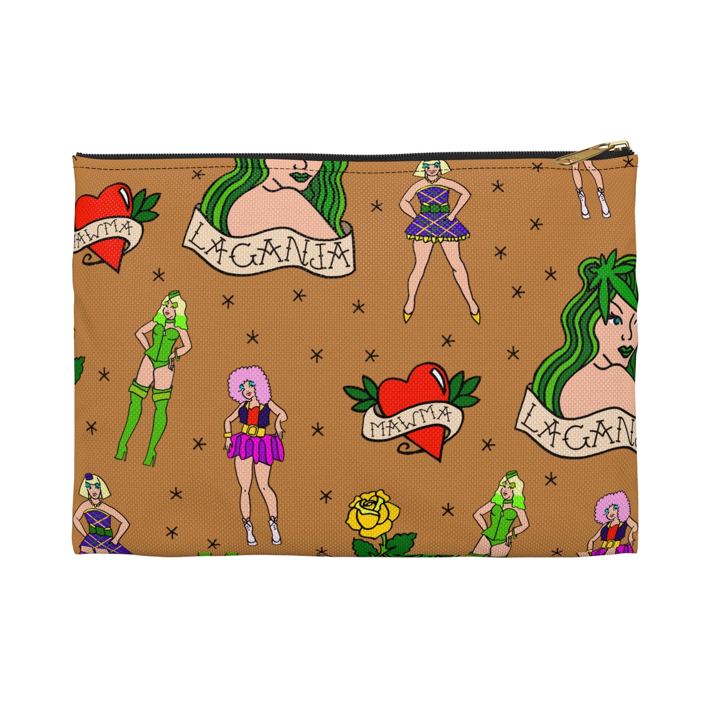 "Inked Glamor" Stash Bag