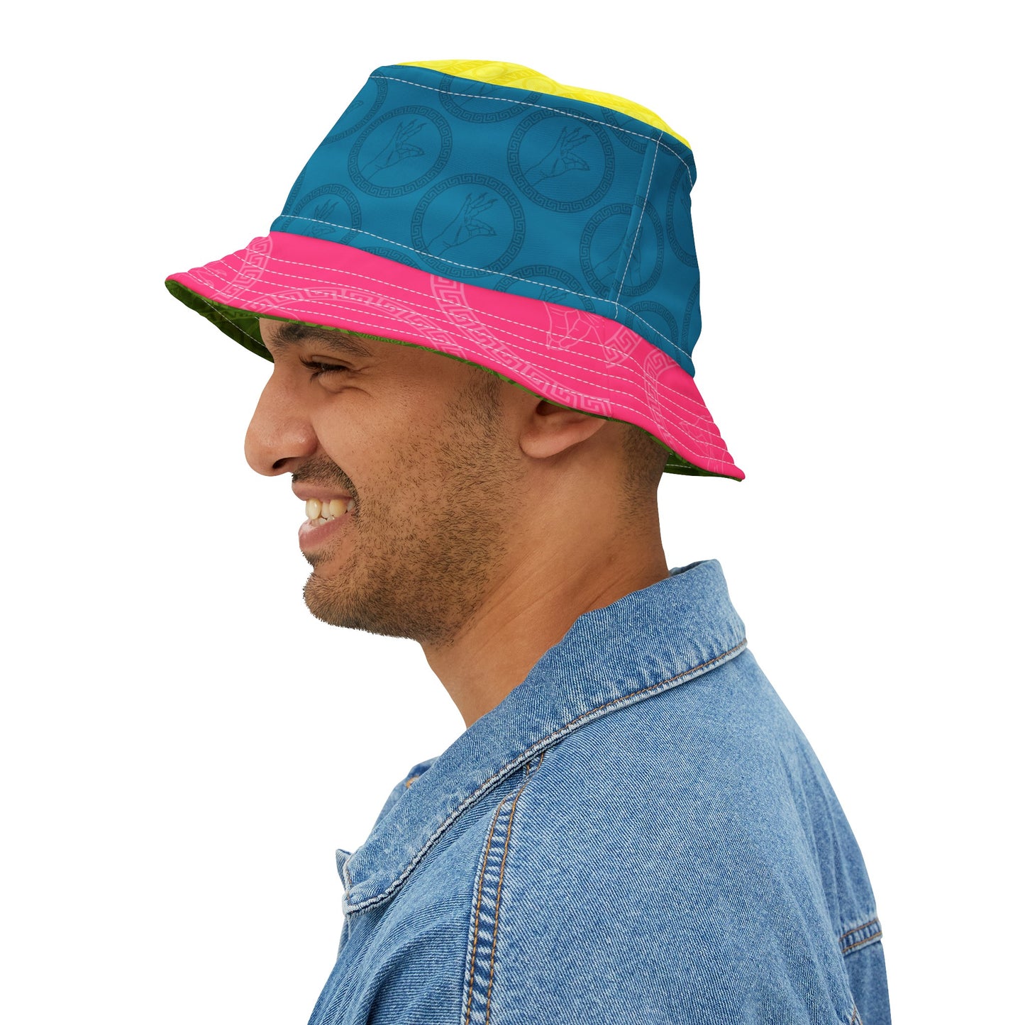 “Rainbow Regal Radiance” Bucket Hat