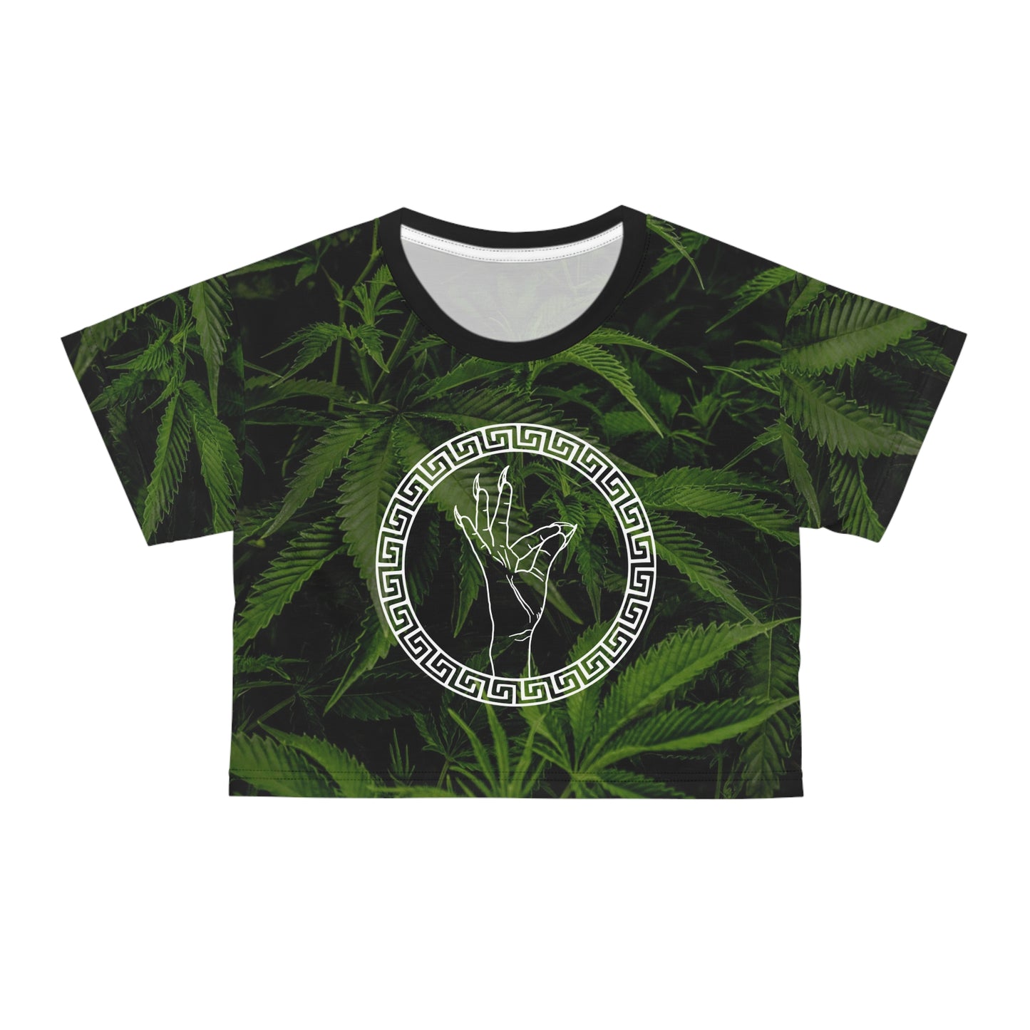"Best Buds" Crop Tee