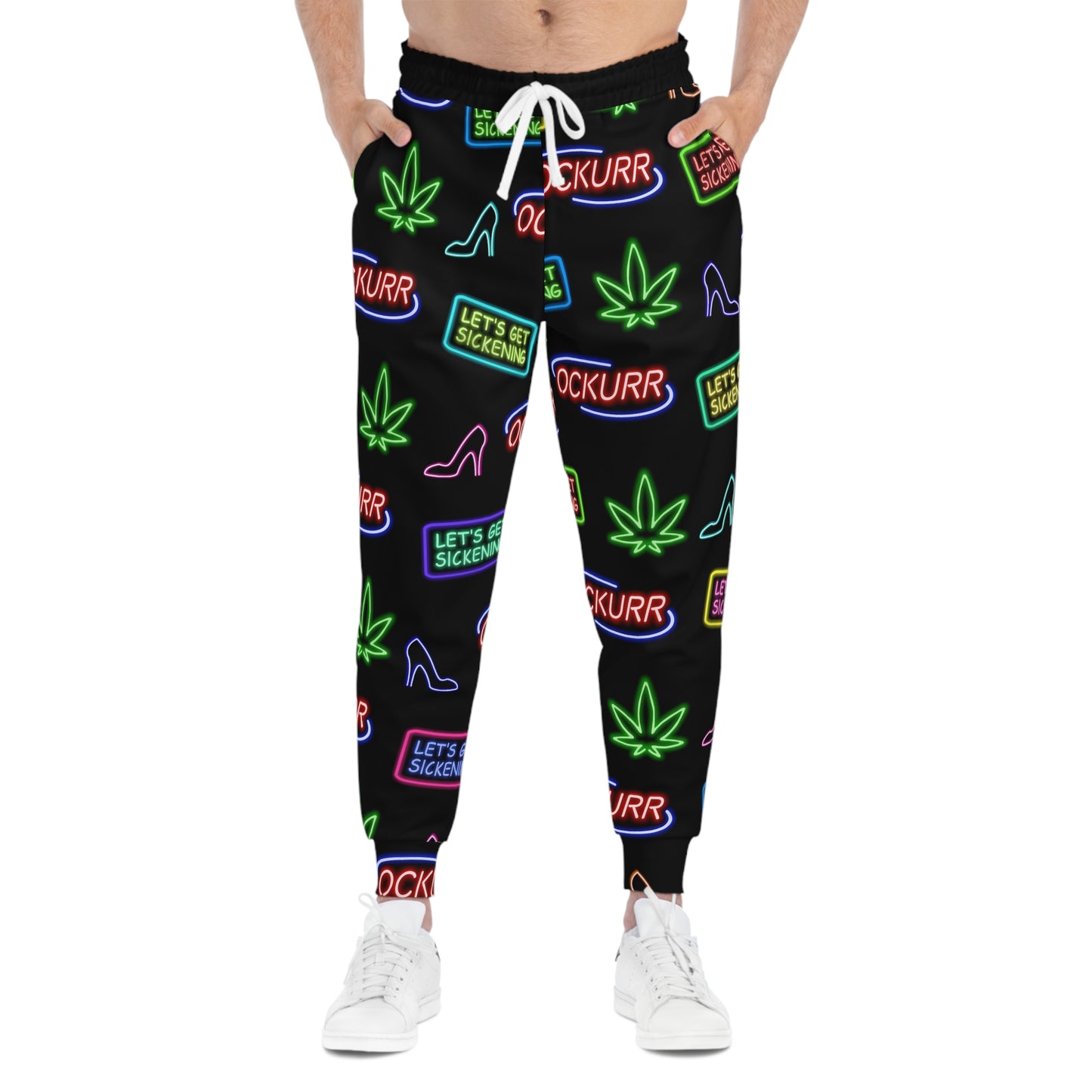 “Neon High Time & Heels” Joggers