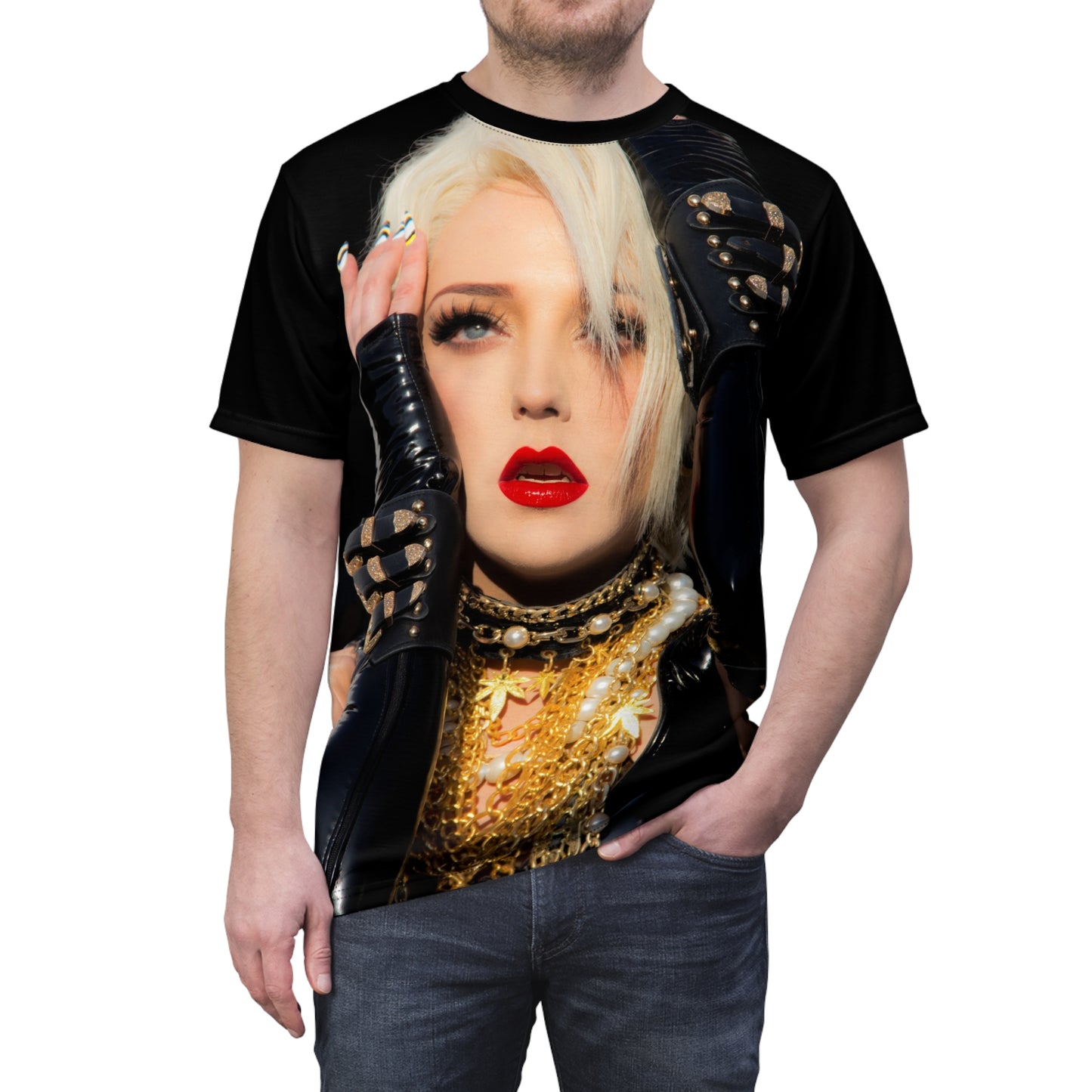 “Daily Basis” Golden Glamour Unisex Shirt