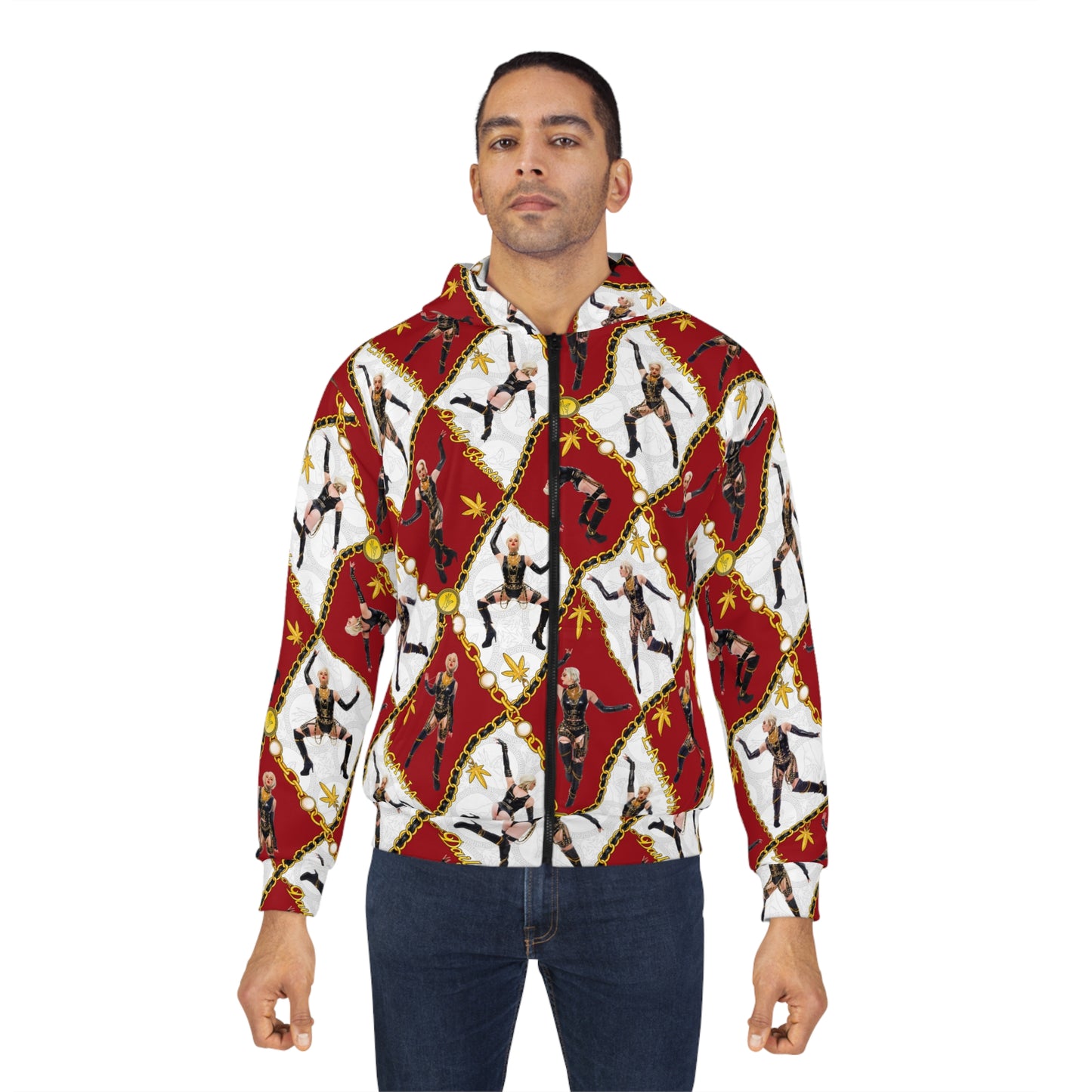 “Daily Basis” Opulence Obsession Zip Up Hoodie