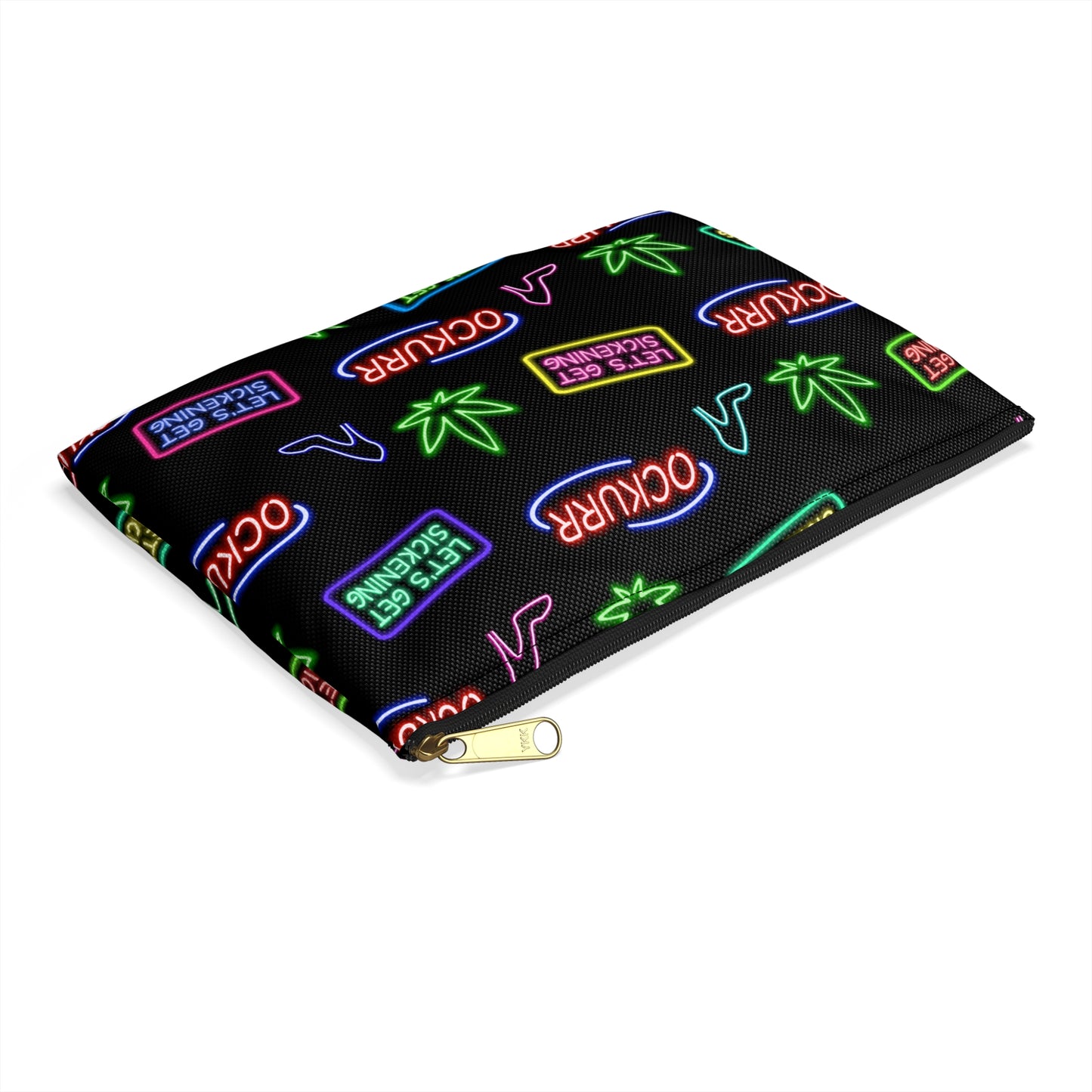 "Neon High Times & Heels" Stash Bag