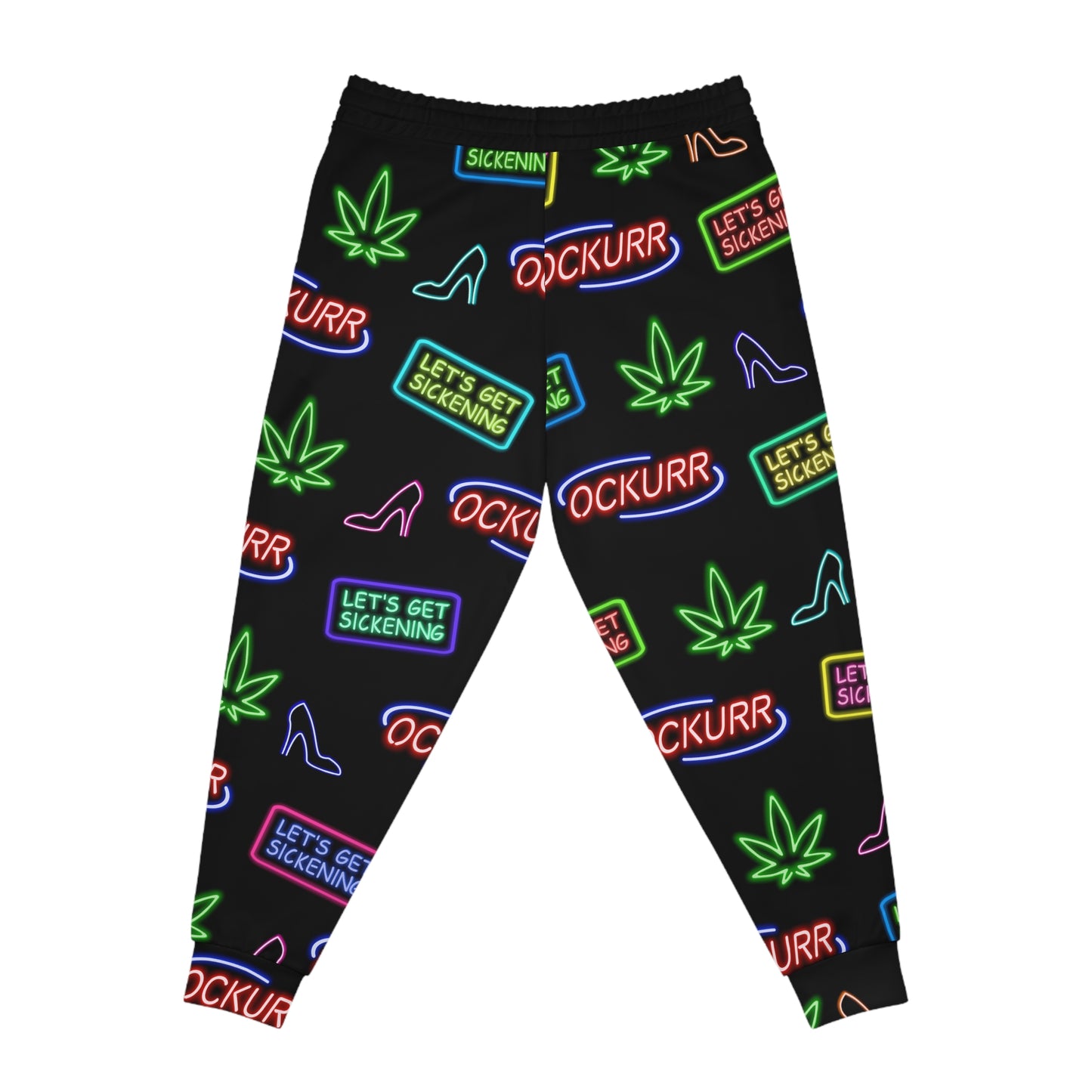 “Neon High Time & Heels” Joggers