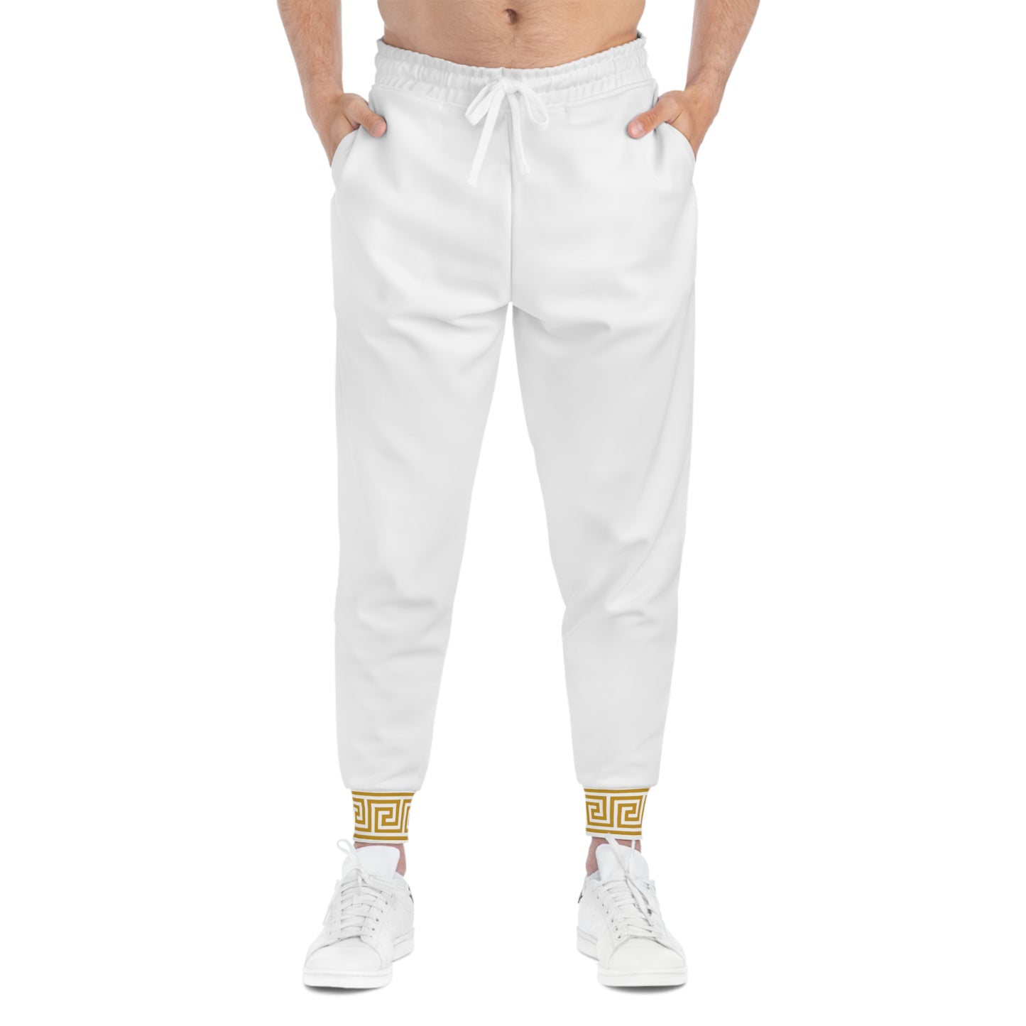 White "OG Medallion" Joggers