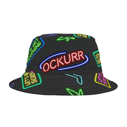 “Neon High Times & Heels” Bucket Hat