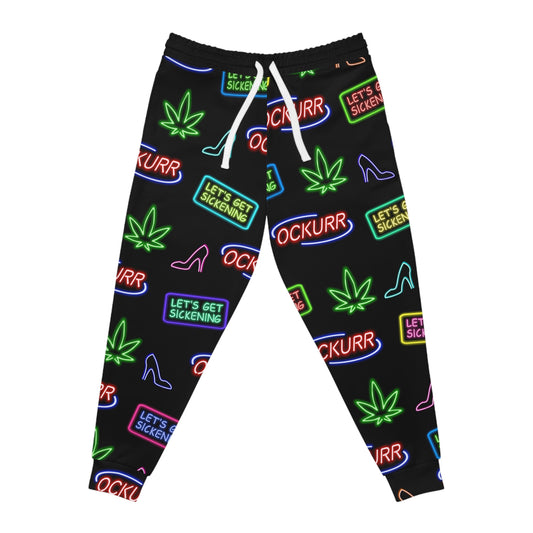“Neon High Time & Heels” Joggers