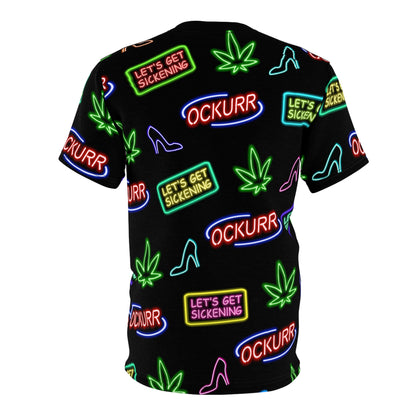 "Neon High Times & Heels" Unisex Shirt